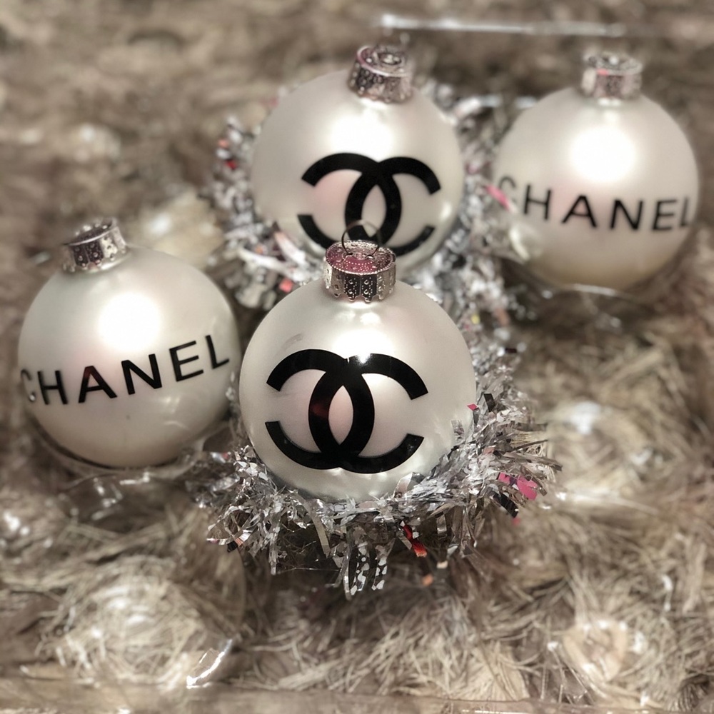Chanel Christmas Ornament Set